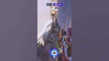 Kinda useless sniping spot #ow2 #gaming #widowmaker #snipers #hiding