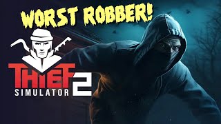 COME RIDE WITH THE WORST ROBBER IN THE WORLD! 😂🤣 [THIEF SIMULATOR 2 #1]