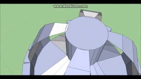 Lets build a starship w/ commentary- Part 4- Shield generator (Google Sketchup)
