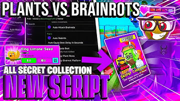 Plants Vs Brainrots Script NO KEY – Brainrot Spawner, Dupe Cards/Plants, Auto Farm (PASTEBIN 2025)