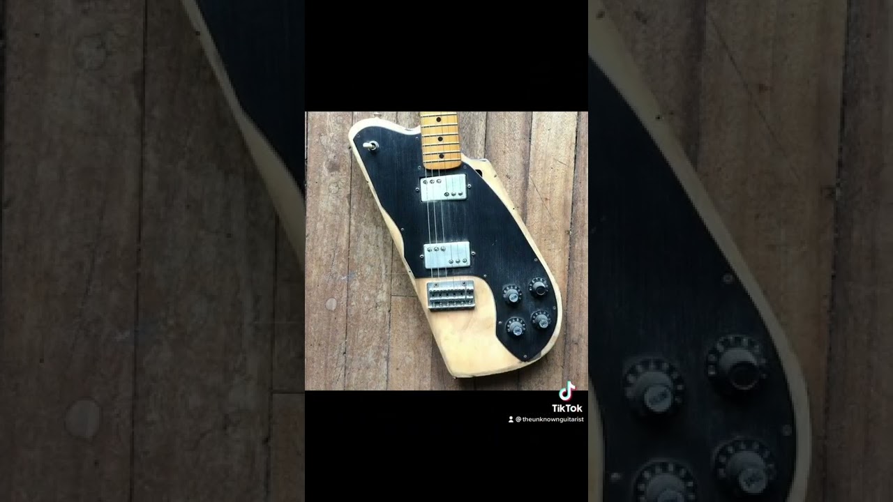 Vintage Fender Telecaster Hacked