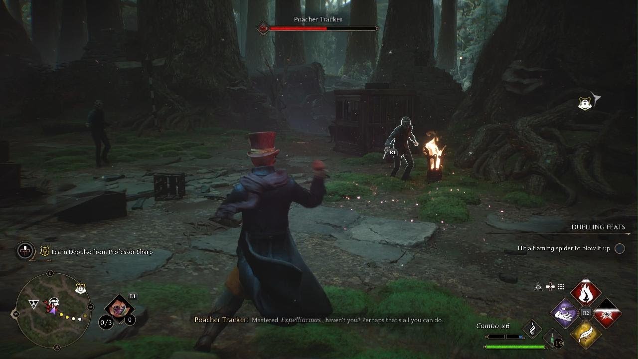 Hogwarts Legacy Defeat Dark Wizards Quest Completed