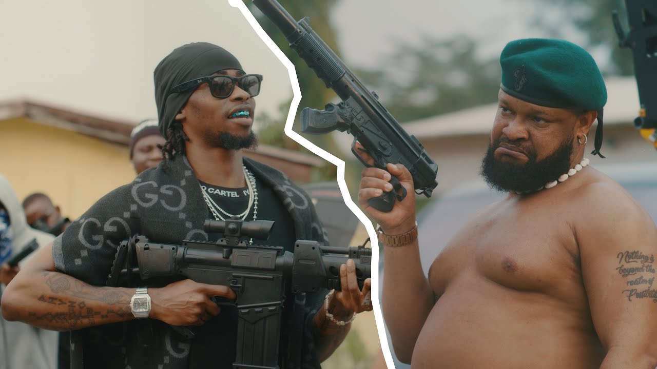 Арумнасомкпали подъезжает к @jeriqthehussla на съемочной площадке, чтобы уладить их вопрос о 2024...