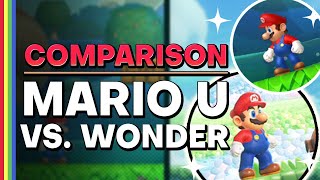 Super Mario Wonder vs. New Super Mario Bros. U