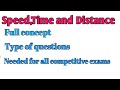 Master Time and Distance in One Video | All Competitive Exam ConceptsZero to Hero Complete Shortcuts
