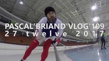 ice speed skating training in Minsk Arena (pascal briand vlog 109)