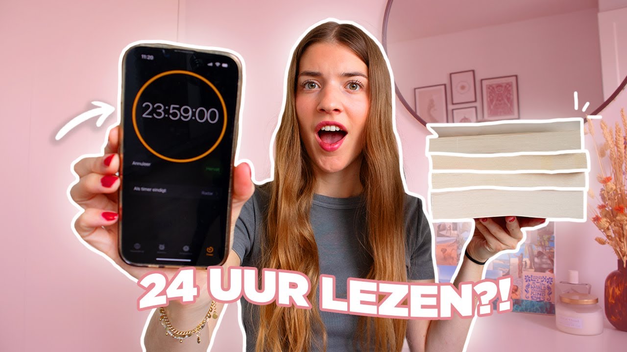 24 UUR LANG LEZEN! 💫📖💘 *send help