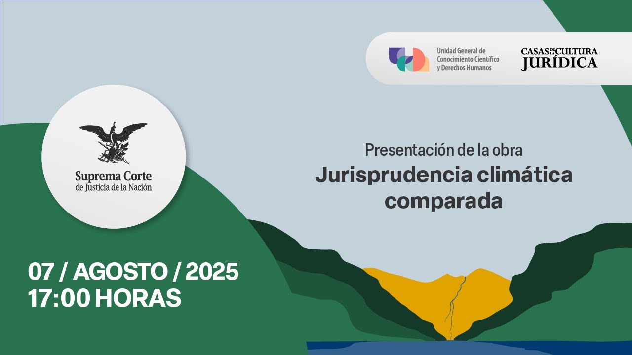???? Presentación de la obra Jurisprudencia climática comparada ????
