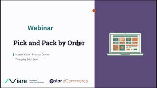 Pick and Pack by Order Webinar