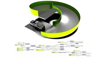 Rhino & Grasshopper Spiral Ramp Parametric Architecture