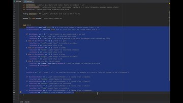 Blackjack made with java