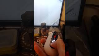 #tvbgone in a #recycled #vape #avr #arduino #attiny85 #attiny #diy #hack #phreak #ir #hamradio #ham