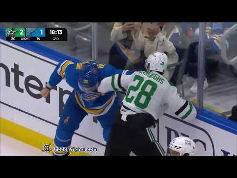 Kyle Burroughs vs Dylan Peterson | Sep 19, 2026 | Dallas Stars @ St. Louis Blues