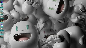 Windows NT 4.0 with wallpapers from other Win-os