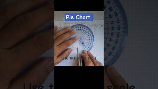 Easy way to make Pie Chart | Draw Pie Chart #piechart #construction #shorts #youtubeshorts #ytviral