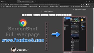 لقطة شاشة لصفحة فيسبوك كاملة - تصوير صفحة فيسبوك بالكامل باستخدام كروم screenshot 5