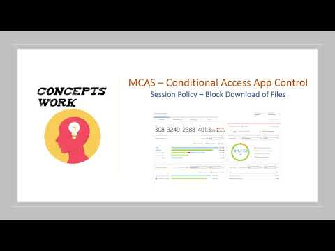 MCAS | Conditional Access App Control | Block download on Untrusted Devices