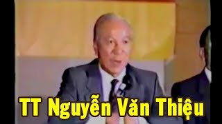 Tổng thống VNCH Nguyễn Văn Thiệu trả lời về 16 tấn vàng