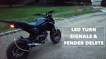 402 Innovations LED Signals & Integrated Taillight // GROM Fender Delete