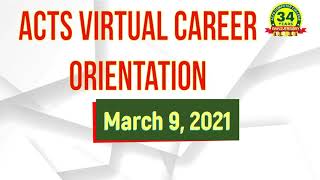 Teaser - ACTS Virtual Career Orientation