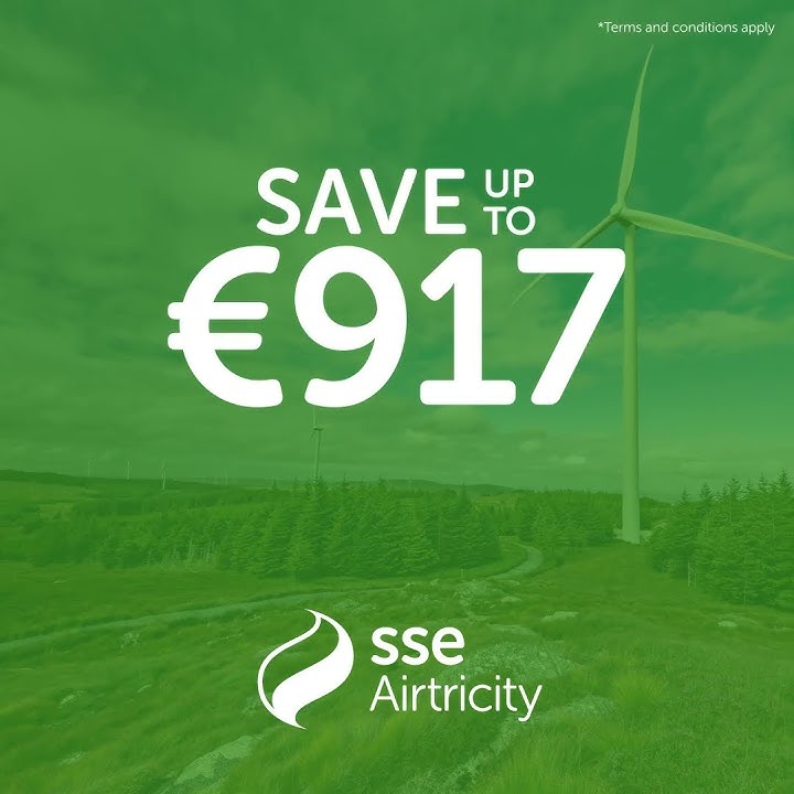 SSE Airtricity Best One Year Fixed Rate Energy Plan - Save €917