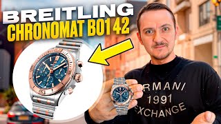Unboxing Luxury: Exploring the Breitling Chronomat B01 UB0134101C1 42mm Watch