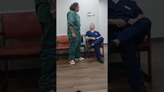Nurse Moves After Patient Kept Standing Over Him