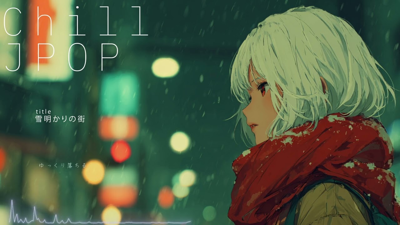 [Chill Japanese Song]雪明かりの街/Snowlit City(Lo-fi × Future Bass)