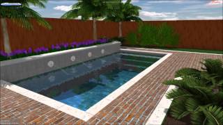 West Palm Beach Pool - Liquid Art