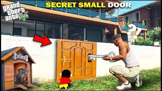 GTA 5 : Franklin Found Secret Bunker Near Franklin's Backyard in GTA 5 in Telugu