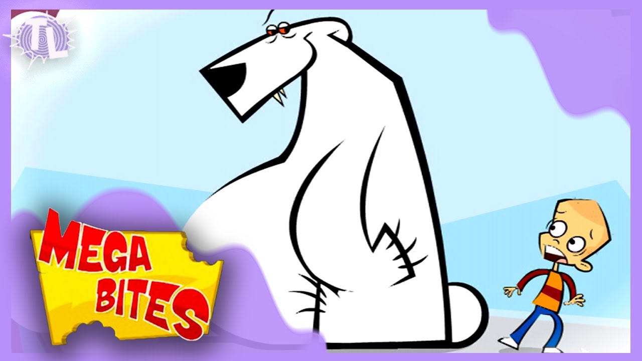 Polar Bears are sneaky hunters! (Mega Bites - Polar Bears) #shorts