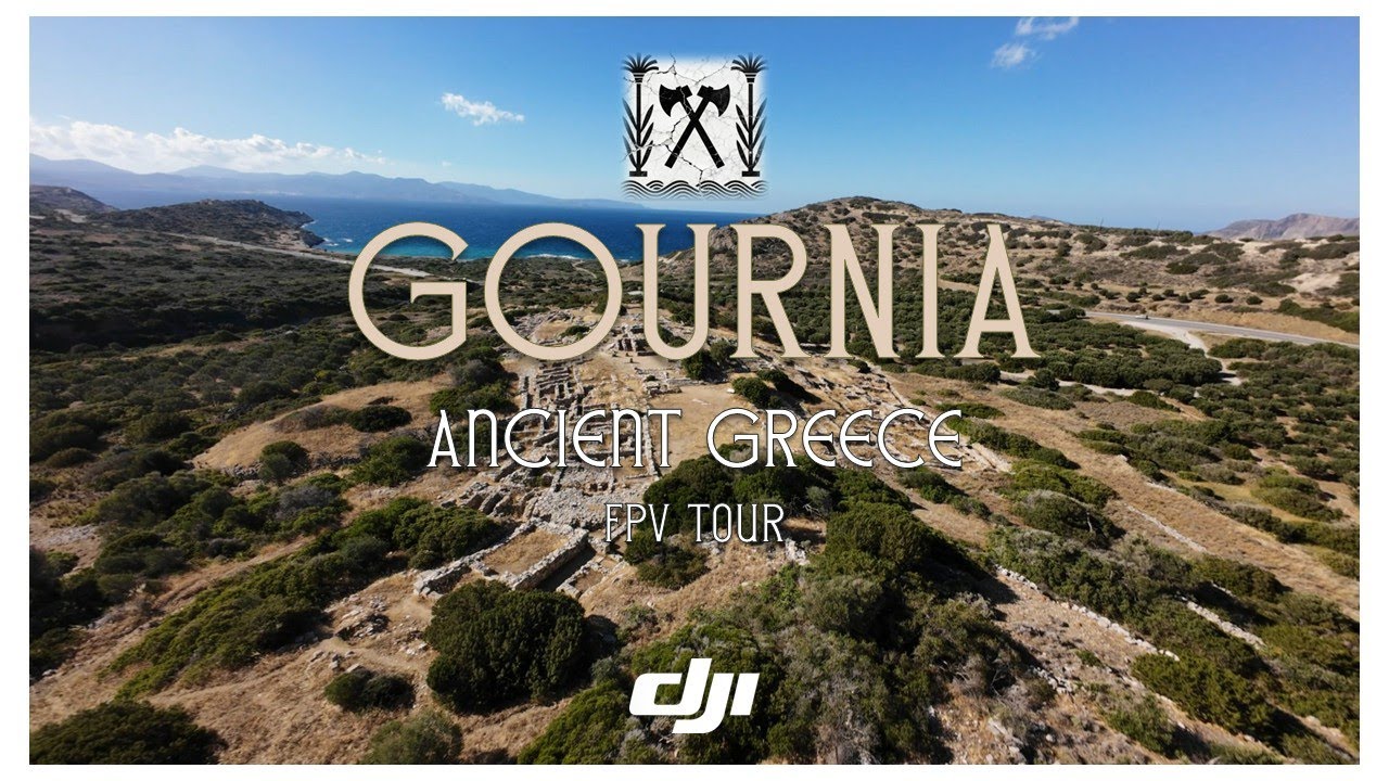 *Minoan Palace of Gournia, Krete | DJI Avata 2 FPV Drone Tour of Ancient Greece