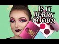 Different Formula?! JUVIA'S PLACE THE BERRIES MINI PALETTE REVIEW AND TUTORIAL