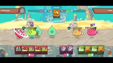 Axie Infinity Unstoppable Bug 1 vs 3! OMG! Must watch!