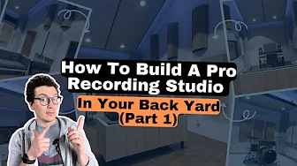 How to build a pro recording studio in your backyard (Part 1)