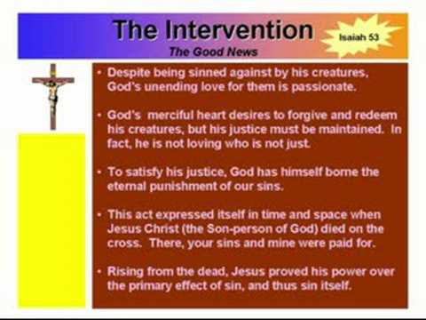 The Good News (2 of 5) - The Intervention