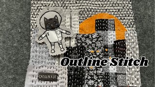 Wonky Stitch Wednesday - Embellish A Pre-Stitched Square