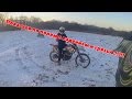 Зимняя покатуха по полям | Irbis TTR 250, Irbis ATV 125, Yamaha YZ 80