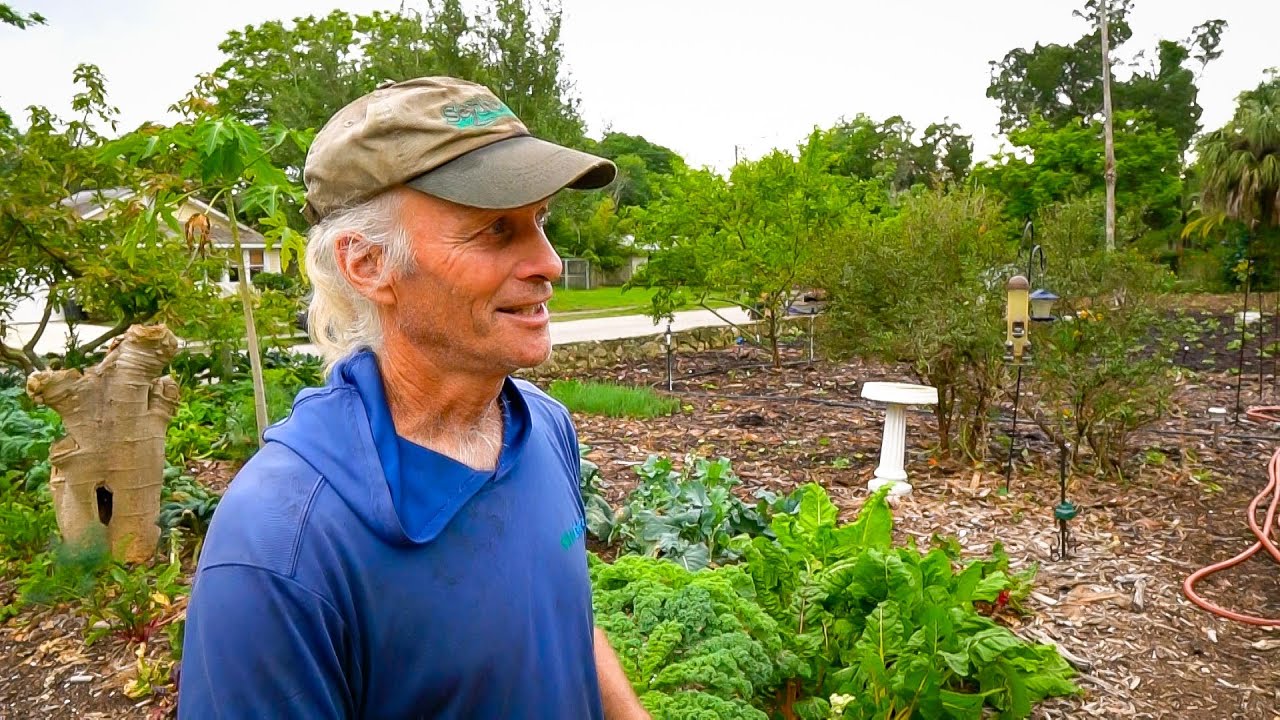 Nomadic Farmer Jim Kovaleski leaves FL Gardens behind for the Summer!