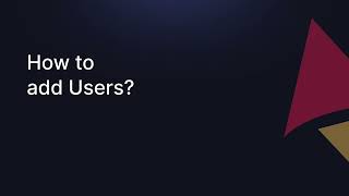 How to add user in Astravue