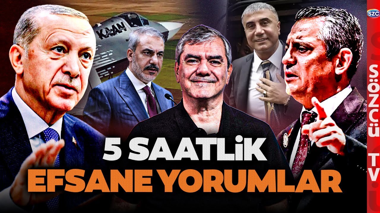 Yılmaz Özdil'in Yorumları Türkiye'yi Salladı - Sedat Peker, KAAN, Hakan Fidan, Özgür Özel, Erdoğan