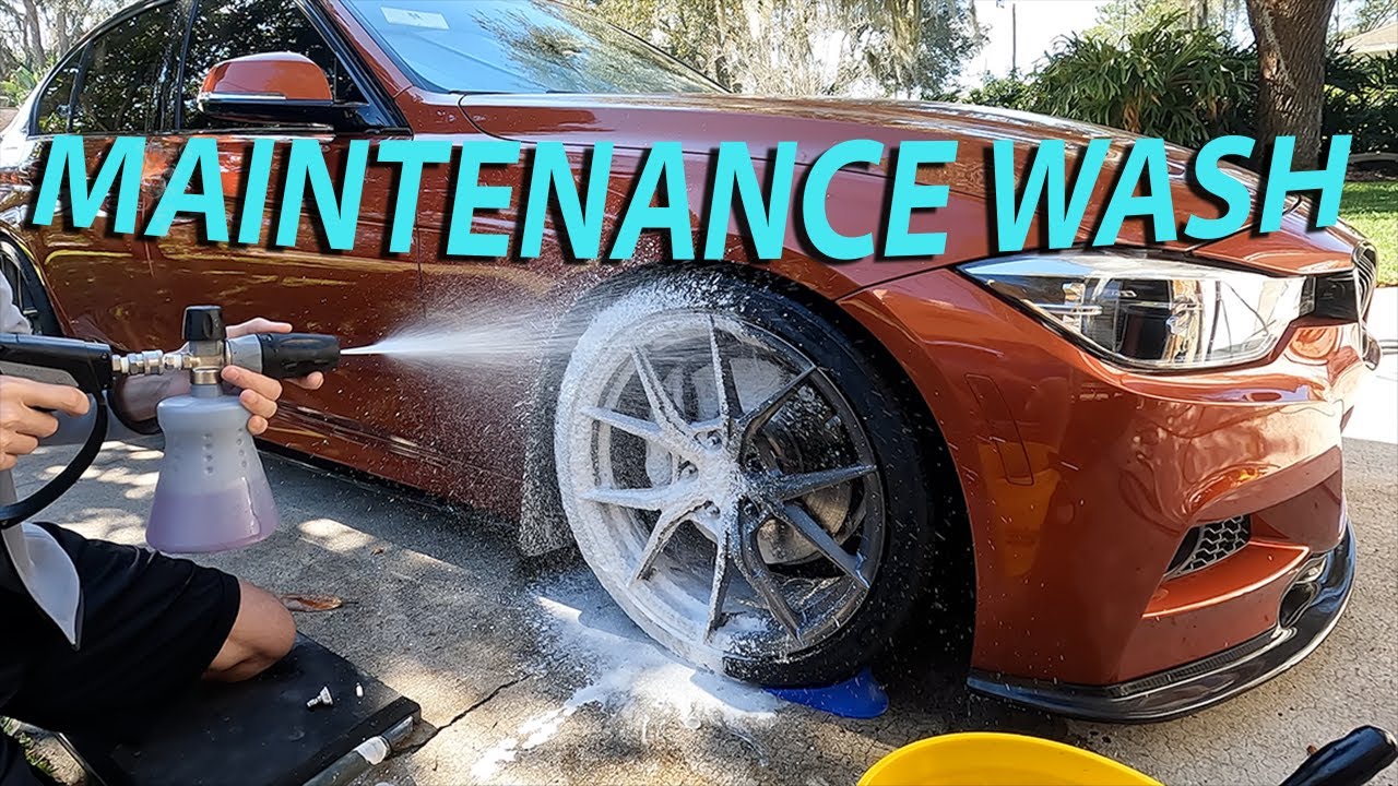 SATURDAY WASH - HOW TO MAINTENANCE WASH A CERAMIC COATED CAR - YouTube