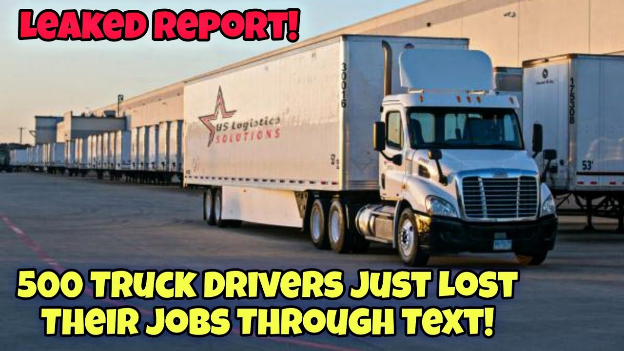 Major Trucking Company Just Text All Their Truck Drivers That They Major Trucking Company Just Text All Their Truck Drivers That They