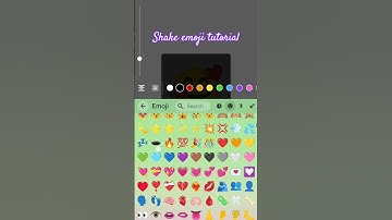 shake emoji tutorial 🌸🥰