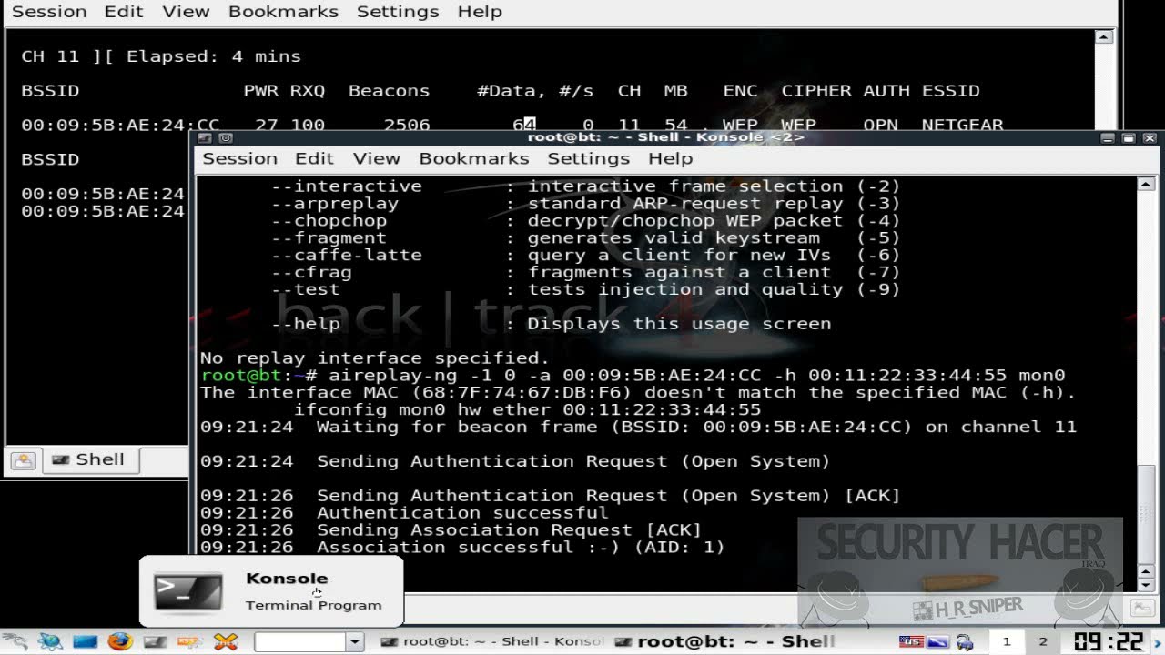 hacing wifi and routers