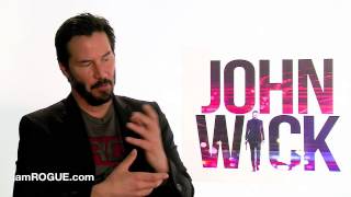Keanu Reeves Talks John Wick @iamrogue