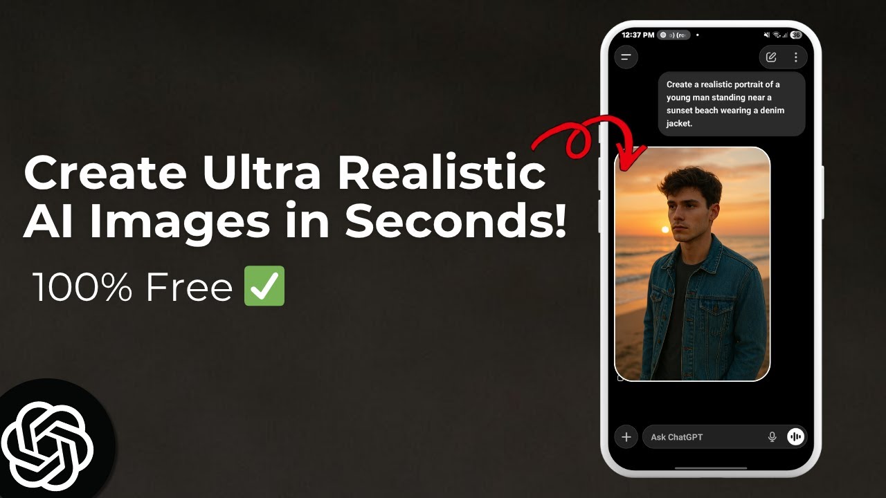 How to Create Realistic AI Images Using ChatGPT (Step-by-Step Guide ...