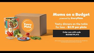 Everyplate Australia - Discount Code Save up to $180 off your first 5 boxes. From $2.19 per plate