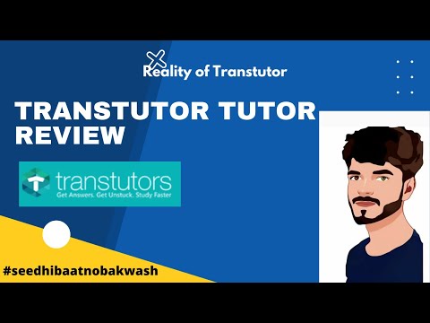Transtutor Tutor Review || transtutors login || is transtutors legit?