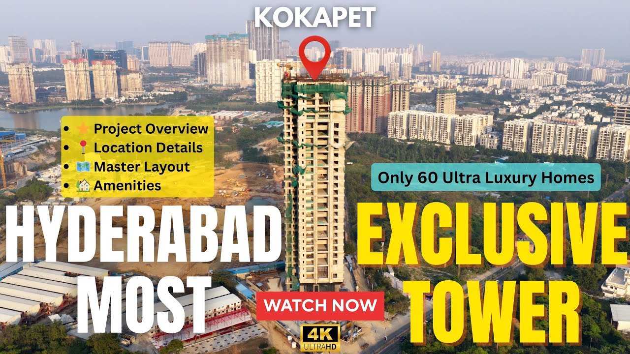 Raichandani Eka One — самая эксклюзивная башня Хайдарабада | Всего 60 ультра-роскошных домов | Ko...